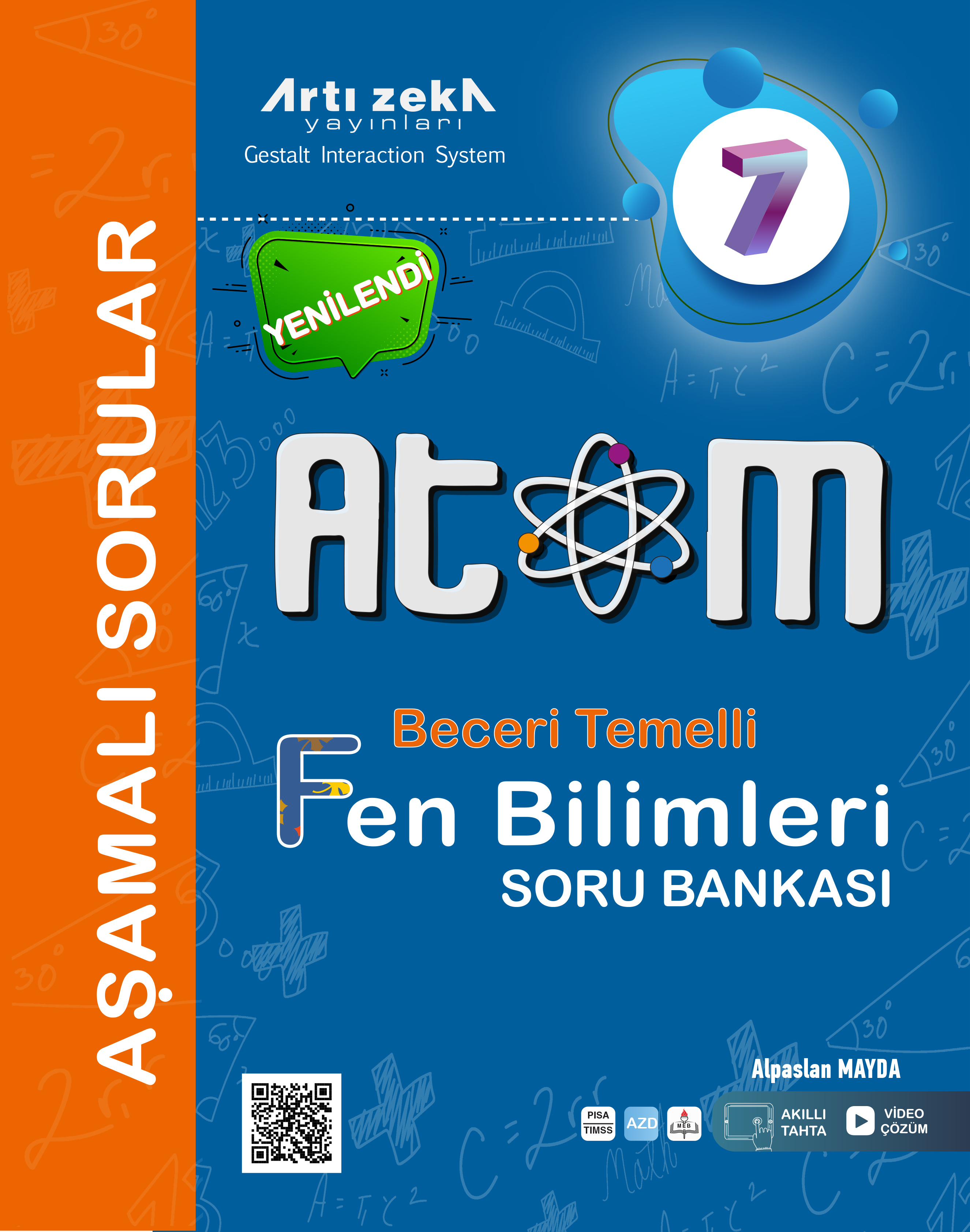 7. Sınıf Atom Beceri Temelli Fen Bilimleri Aşamalı Soru Bankası | Artı ...